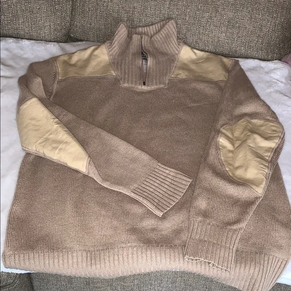 Gently Loved Patagonia 1/4 Zip Sweater Rare Forage Lambswool Blend Sweater